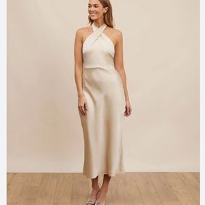 Park and fifth Stanton dress in white